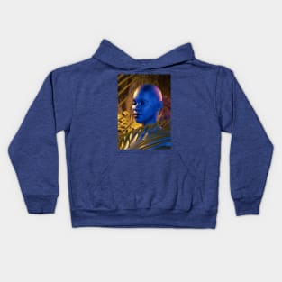 Afro Futurism Queen Kids Hoodie